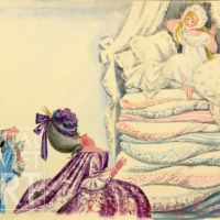 Golts Nika, "The Princess and the Pea", Hans Christian Andersen (1835) / Гольц Ника, "Принцесса на горошине", Ганс Христиан Андерсен (1835)